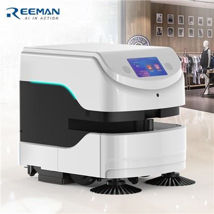 Robot de curățare cu mopul comercial